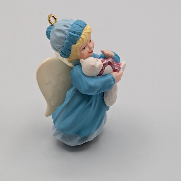 Hallmark Keepsake Guardian Friend 1998 Vintage Angel and Cat Christmas Ornament - Picture 3 of 10